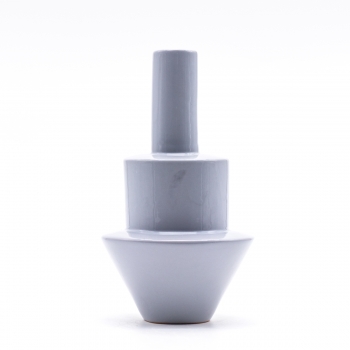 Candleholder V in ceramic Marco Rocco